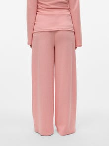 MAMA.LICIOUS Regular Fit Trousers -Desert Rose - 20021955