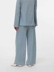 MAMA.LICIOUS Regular Fit Trousers -Tradewinds - 20021955