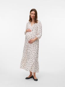 MAMA.LICIOUS MLEMMIE Robe de Maternité -Snow White - 20022048