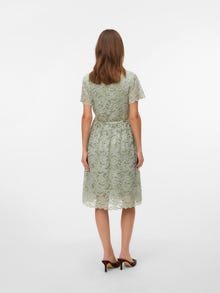 MAMA.LICIOUS MLMIVANE Zwangerschapsjurk -Aqua Gray - 20022058