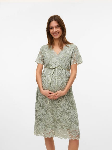 mamalicious lace nursing dress Momzelle Ella Lace Nursing Dress X-Small (2-4)