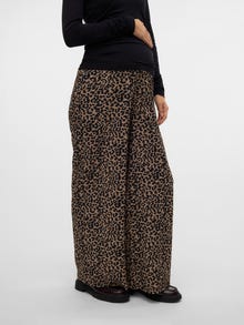 MAMA.LICIOUS Pantaloni Loose Fit -Moon Rock - 20022081