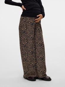 MAMA.LICIOUS Loose Fit Trousers -Moon Rock - 20022081