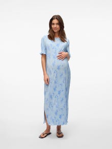 MAMA.LICIOUS MLAURA Vestido de Maternidad -Niagara Mist - 20022092