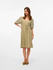 MAMA.LICIOUS MLANNALINE Maternity Dress -Tea - 20022136