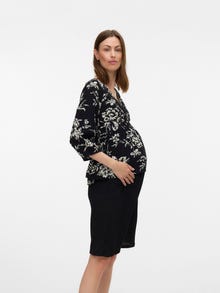 MAMA.LICIOUS Normal geschnitten Hohe Taille Shorts -Black - 20022162