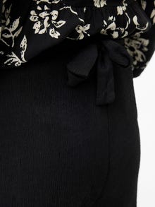 MAMA.LICIOUS Normal geschnitten Hohe Taille Shorts -Black - 20022162