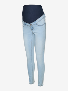 MAMA.LICIOUS Vaqueros Corte skinny -Light Blue Denim - 20022189