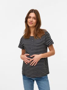 MAMA.LICIOUS Tops Corte regular Cuello redondo -Black - 20022202
