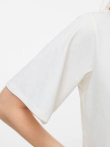 MAMA.LICIOUS Tops Regular Fit Col rond -Snow White - 20022222