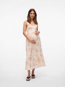 MAMA.LICIOUS MLSHELL Maternity Dress -Birch - 20022246