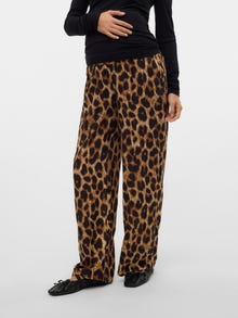 MAMA.LICIOUS Regular fit Housut -Black - 20022259