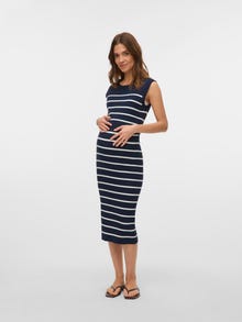 MAMA.LICIOUS MLNEWSIV Vestido de Maternidad -Navy Blazer - 20022276