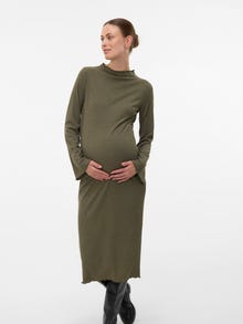 MAMA.LICIOUS MLSADIE Maternity Dress -Grape Leaf - 20022375
