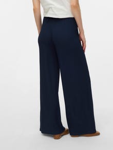 MAMA.LICIOUS Wide Leg Fit Trousers -Navy Blazer - 20022378
