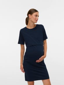 MAMA.LICIOUS MLMAY Sukienka Ciążowa -Navy Blazer - 20022396