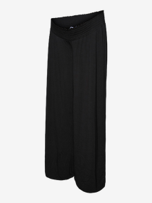 MAMA.LICIOUS Regular Fit Trousers -Black - 20022426
