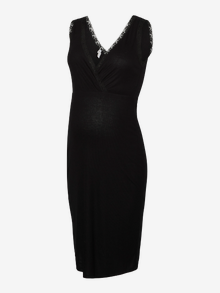 MAMA.LICIOUS Chemise de nuit -Black - 20022459