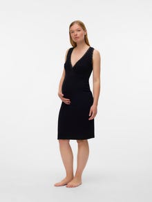 MAMA.LICIOUS Nachthemd -Black - 20022459