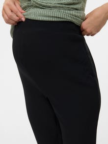 MAMA.LICIOUS Åtsittande passform Chinos -Black - 20022480