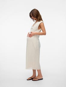 MAMA.LICIOUS VMMDEVELYN Vestido de Maternidad -Birch - 20022492