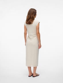MAMA.LICIOUS VMMDEVELYN Vestido de Maternidad -Birch - 20022492