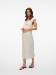 MAMA.LICIOUS VMMDEVELYN Vestido de Maternidad -Birch - 20022492