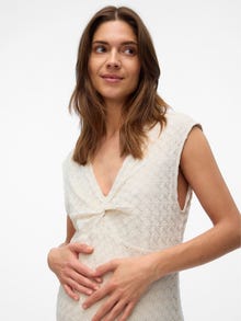 MAMA.LICIOUS VMMDEVELYN Vestido de Maternidad -Birch - 20022492