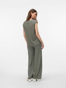MAMA.LICIOUS Normal geschnitten Hose -Agave Green - 20022516