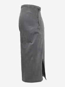MAMA.LICIOUS Falda larga -Light Grey Denim - 20022547