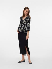 MAMA.LICIOUS Hohe Taille Midirock -Black - 20022606