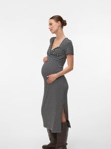 MAMA.LICIOUS MLGABBY Maternity Dress -Snow White - 20022635