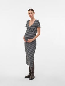 MAMA.LICIOUS MLGABBY Maternity Dress -Snow White - 20022635