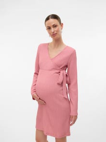 MAMA.LICIOUS MLENYA Umstandskleid -Rose Elegance - 20022639