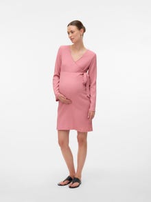 MAMA.LICIOUS MLENYA Umstandskleid -Rose Elegance - 20022639