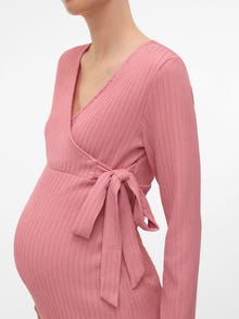 MAMA.LICIOUS MLENYA Umstandskleid -Rose Elegance - 20022639