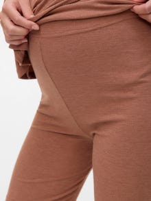 MAMA.LICIOUS Normal geschnitten V-Ausschnitt Top -Cedar Wood - 20022644