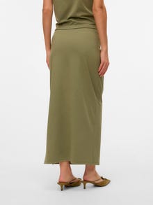 MAMA.LICIOUS Falda larga Cintura alta -Deep Lichen Green - 20022685