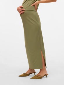 MAMA.LICIOUS Falda larga Cintura alta -Deep Lichen Green - 20022685