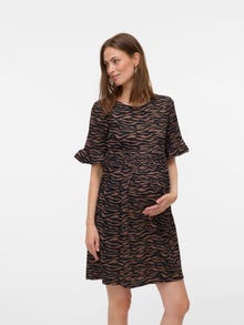 MAMA.LICIOUS MLMARIA Maternity Dress -Deep Taupe - 20022726