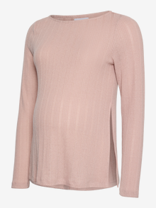MAMA.LICIOUS Normal passform Båtringning Topp -Pale Mauve - 20022745