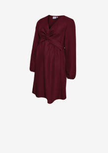 MAMA.LICIOUS MLREGITSE Robe de Maternité -Pomegranate - 20022759