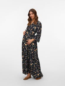 MAMA.LICIOUS VMMVERA Sukienka Ciążowa -Black - 20022786