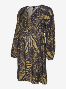 MAMA.LICIOUS VMMJOSS Maternity Dress -Dried Herb - 20022797
