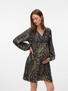 MAMA.LICIOUS VMMJOSS Robe de Maternité -Dried Herb - 20022797