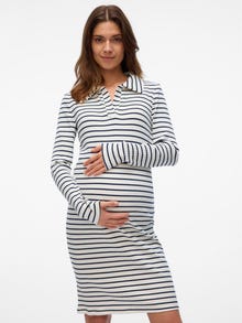 MAMA.LICIOUS VMMSEA Maternity Dress -Snow White - 20022930