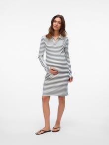 MAMA.LICIOUS VMMSEA Maternity Dress -Snow White - 20022930