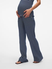 MAMA.LICIOUS Pantaloni Wide Leg Fit -Navy Blazer - 20022931