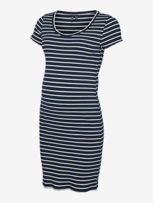 MAMA.LICIOUS VMMSEA Maternity Dress -Navy Blazer - 20022933
