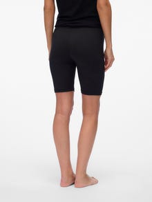 MAMA.LICIOUS Bodycon Fit Shorts -Black - 20022936
